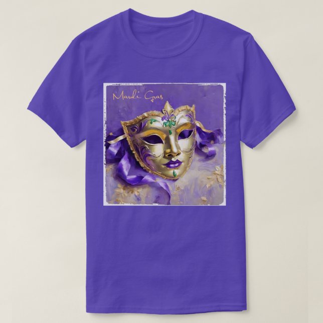 T-shirt Masque Mardi Gras (Design devant)