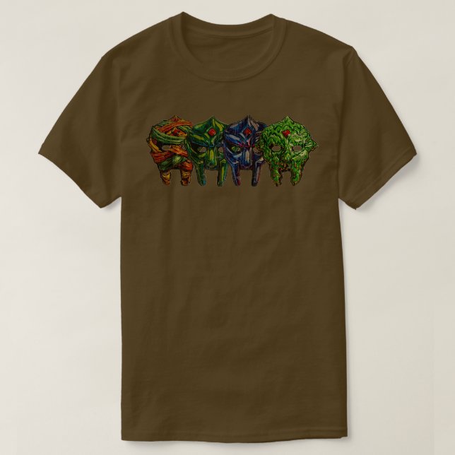 T-shirt Masque Mf Doom (Design devant)