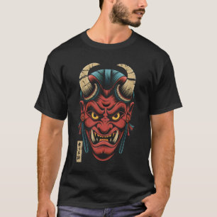 T-shirt Masque Oni Japonais