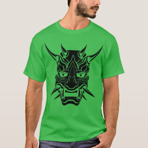 T-shirt Masque Oni Yokai Masque de démon