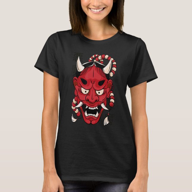 T-shirt Masque Red Hannya (Devant)
