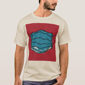 T-shirt Masque Rétro Design Stay Cool