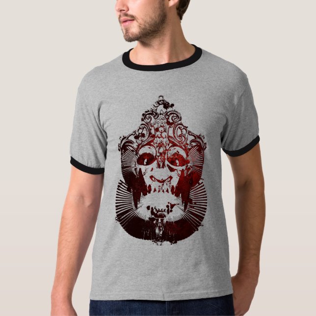 T-shirt masque samouraï (Devant)