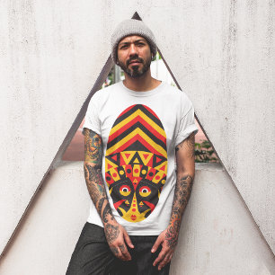 T-shirt Masque tribal aborigène