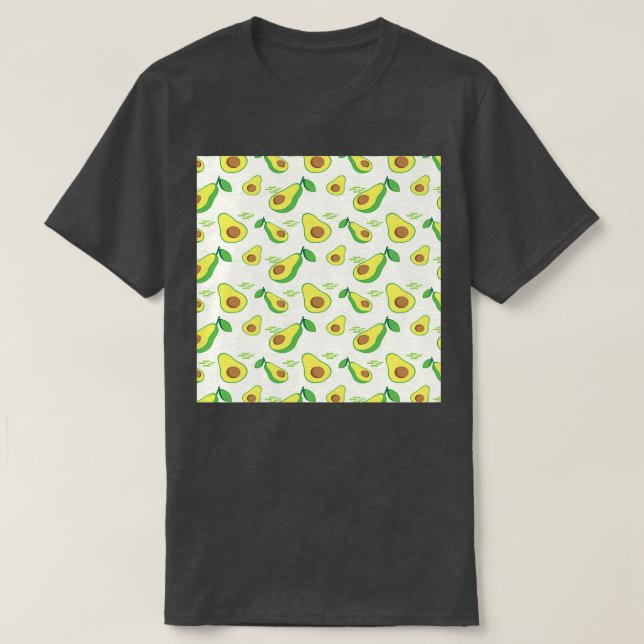 T-shirt Masque Visage Avocado (Design devant)