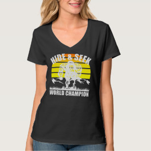 T-shirt Masquer et chercher Champion du Monde Bigfoot #