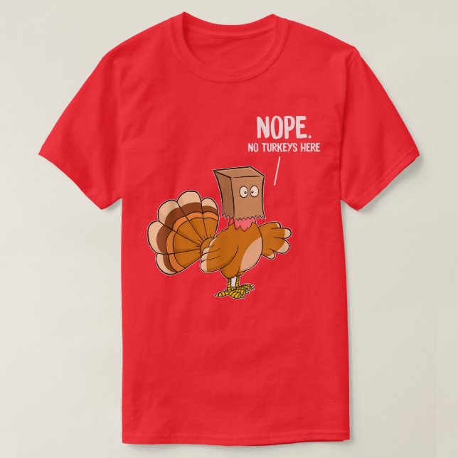 T-shirt Masquer la Turquie déguiser la plaisanterie Humour (Design devant)