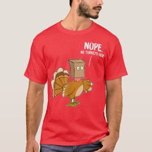 T-shirt Masquer la Turquie déguiser la plaisanterie Humour