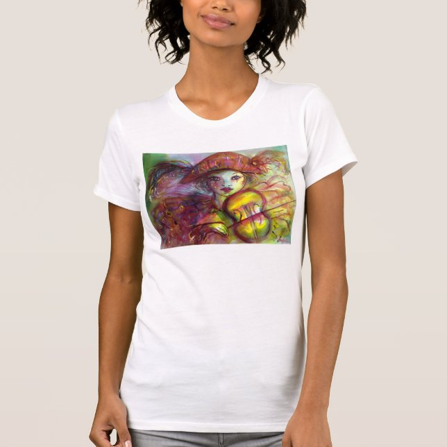 T-SHIRT MASQUÉRADE VÉNITIENNE / HARLEQUIN (Devant)