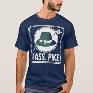 T-shirt Mass Pike - Retro Massachusetts des années 1960