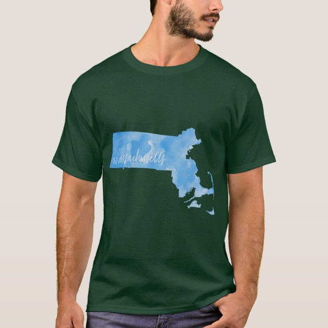 T-shirt Massachusetts 40 (Devant)