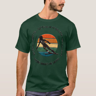 T-shirt Massachusetts de ski Les Etats-Unis d'Amérique