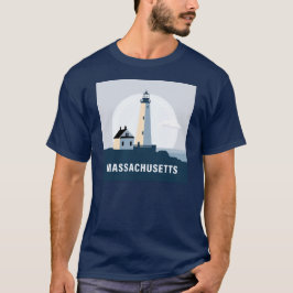 T-shirt Massachusetts, États-Unis d'Amérique