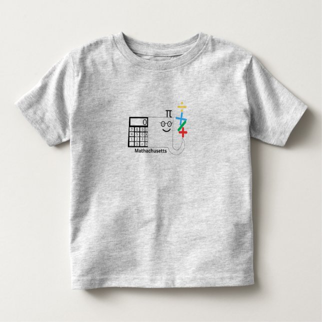 T-shirt Massachusetts Mathachusetts Toddler (Devant)