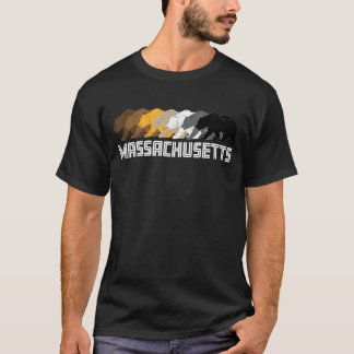 T-shirt Massachusetts Ours Gay désorganisé