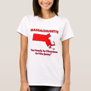 T-shirt Massachusetts - Pas aussi odieux que le New Jersey