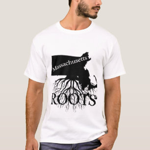 T-shirt Massachusetts State Roots Chemise femme ou homme