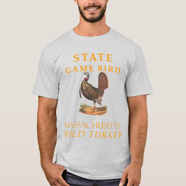 T-shirt Massachusetts Territoire Jamebird La Turquie sauva (Devant)