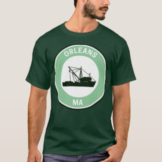 T-shirt Massachusetts vintages d'Orléans