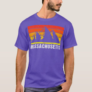 T-shirt Massachusetts Vintages rétro USA1
