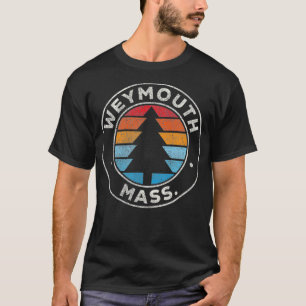 T-shirt Massachusetts Weymouth MA Vintage Graphic Retro 70