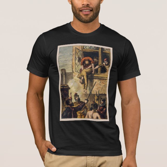T-shirt Massacre de la justice sur Saint Bartholomew Day (Devant)