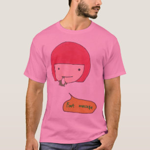 T-shirt Massage de pied