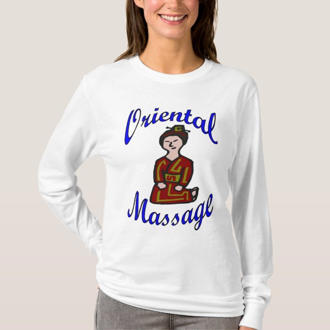 T-shirt Massage oriental (Devant)