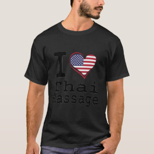 T-shirt Massage Thaï Yoga Thailandais Massage Spa Thailand