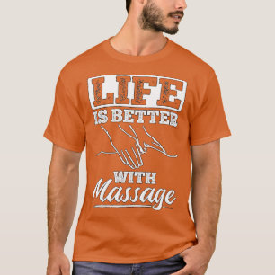 T-shirt Massage thérapie améliore la qualité de vie 4