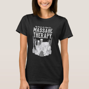 T-shirt Massage Thérapie Funny Corps Traitement Muscle