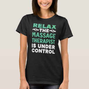 T-shirt Massage Thérapie Musculaire Relaxation Spa Lm
