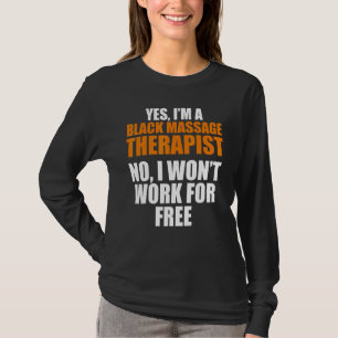 T-shirt Massage Thérapiste Wellness Thérapie