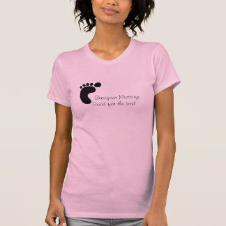 T-shirt MassageGood aux pieds nus pour l'âme
