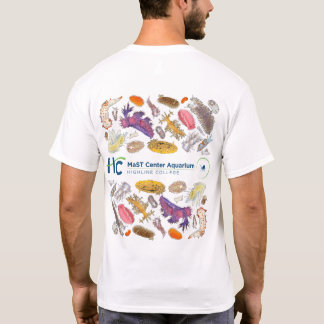 T-shirt MaST Centre Aquarium Nudibranchs (Blanc)