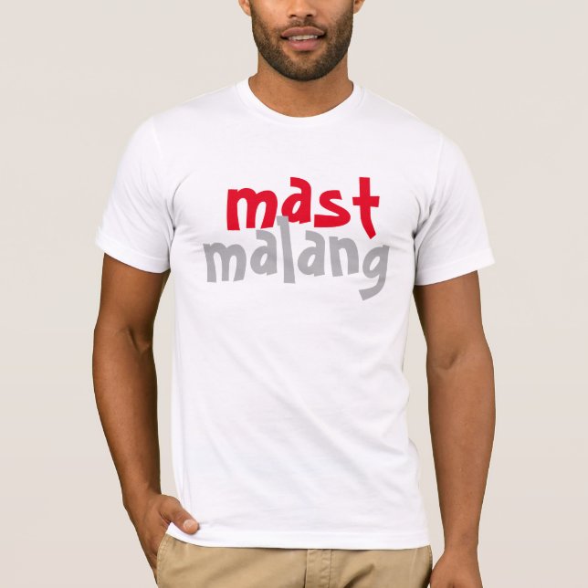 T-shirt mast malang desi esprit libre plaisir design indie (Devant)