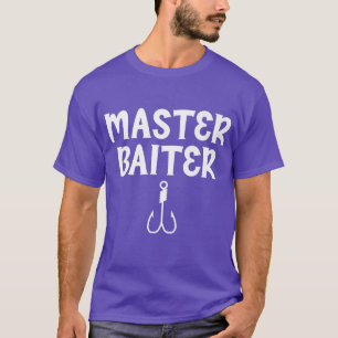 T-shirt Master Baiter Humour Joke Tee pour les amateurs de