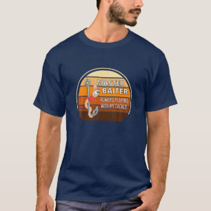 T-shirt Master Baiter - Pêche amusante