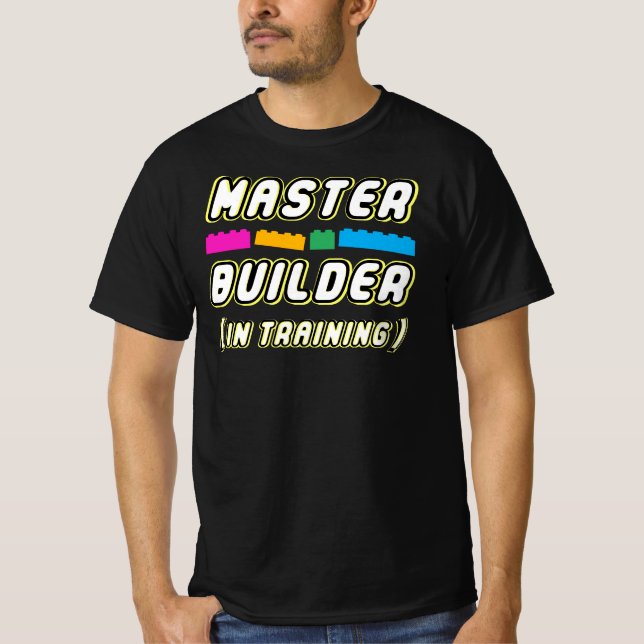 T-shirt Master Builder En Formation - Build Wall Builder (Devant)