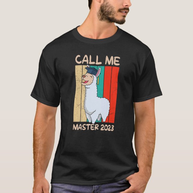 T-shirt Master degree 2023 (Devant)