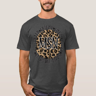 T-shirt Master Of Science In Nursing Appreciation1371