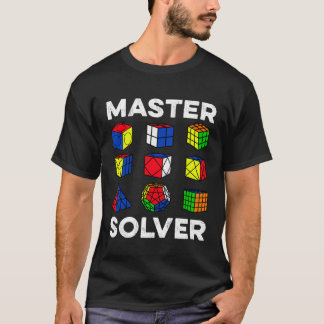 T-shirt Master Solver  Speedcubing Speedsolving Cuber
