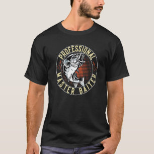 T-shirt Mastercard Professionnel Basse Pêche Plaisanterie