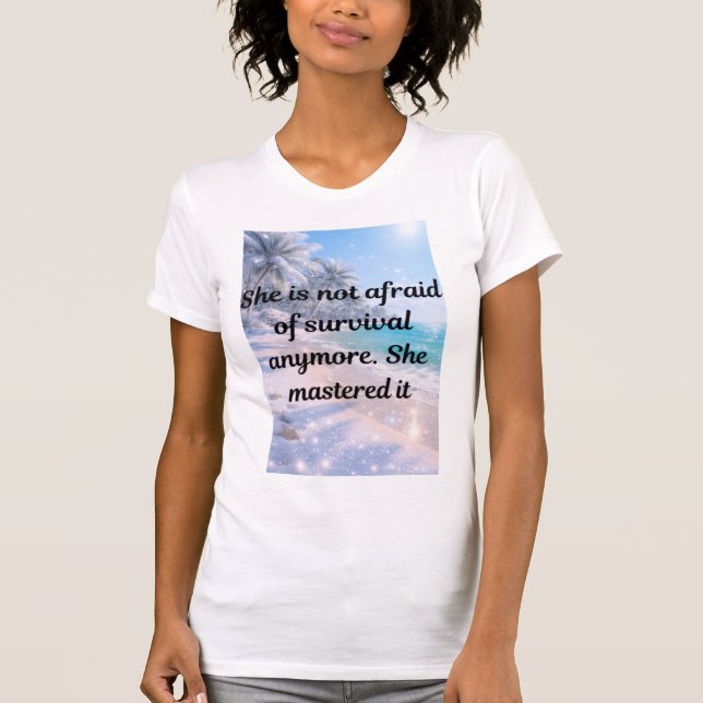 T-shirt Mastered Survival - Unbreakable Strength (Devant)