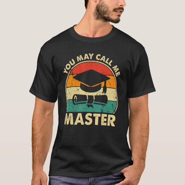 T-shirt Masters Dessins Pour Hommes Femmes Mba Éducation (Devant)