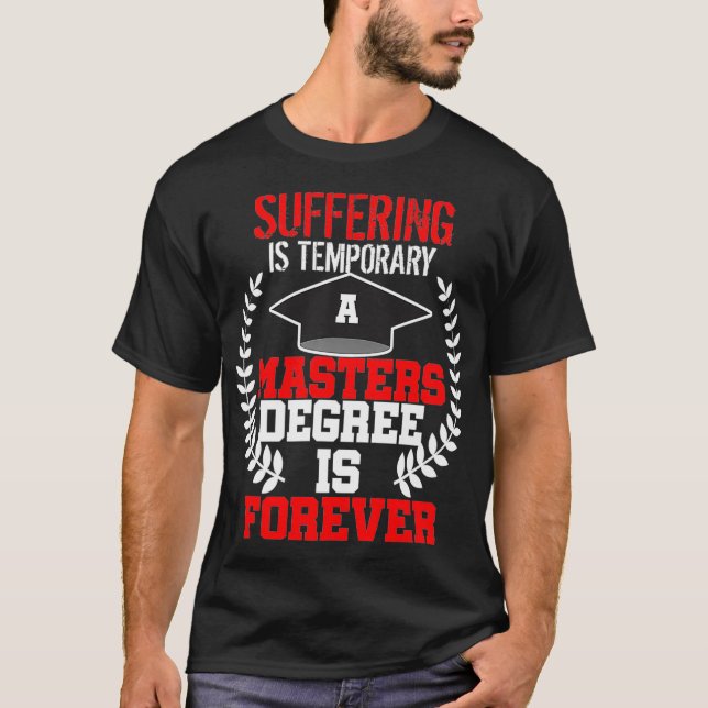 T-shirt Masters Diplôme Cadeau MSW MBA Travail social (Devant)
