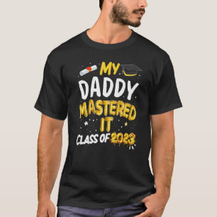 T-shirt Masters Graduation Mon papa Maîtrise Il Classe 2
