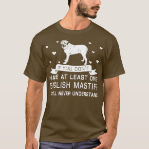 T-shirt Mastiff 1 anglais