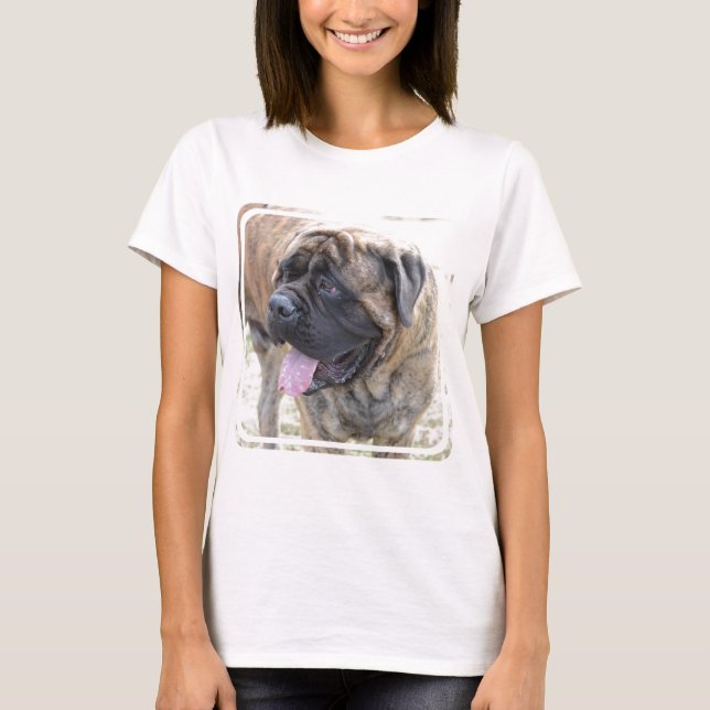 T-shirt Mastiff Brindle (Devant)