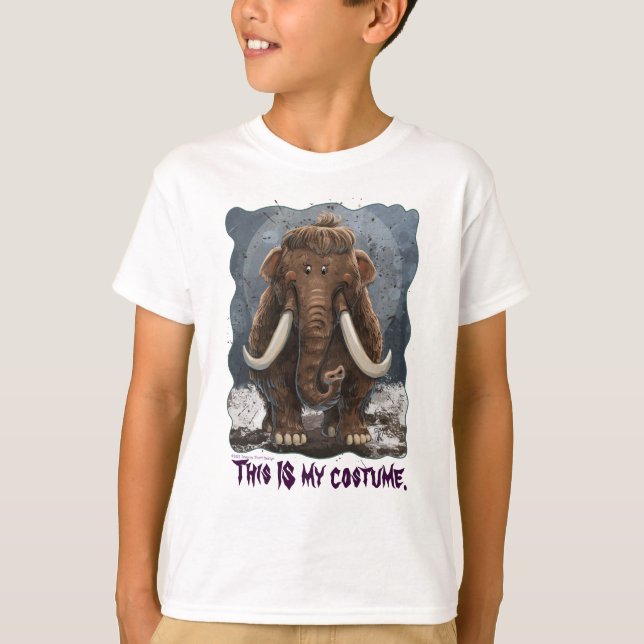 T-shirt Mastodon de la parade animale (Devant)